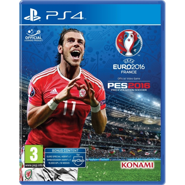 UEFA Euro 2016 Pro Evolution Soccer PS4 Game
